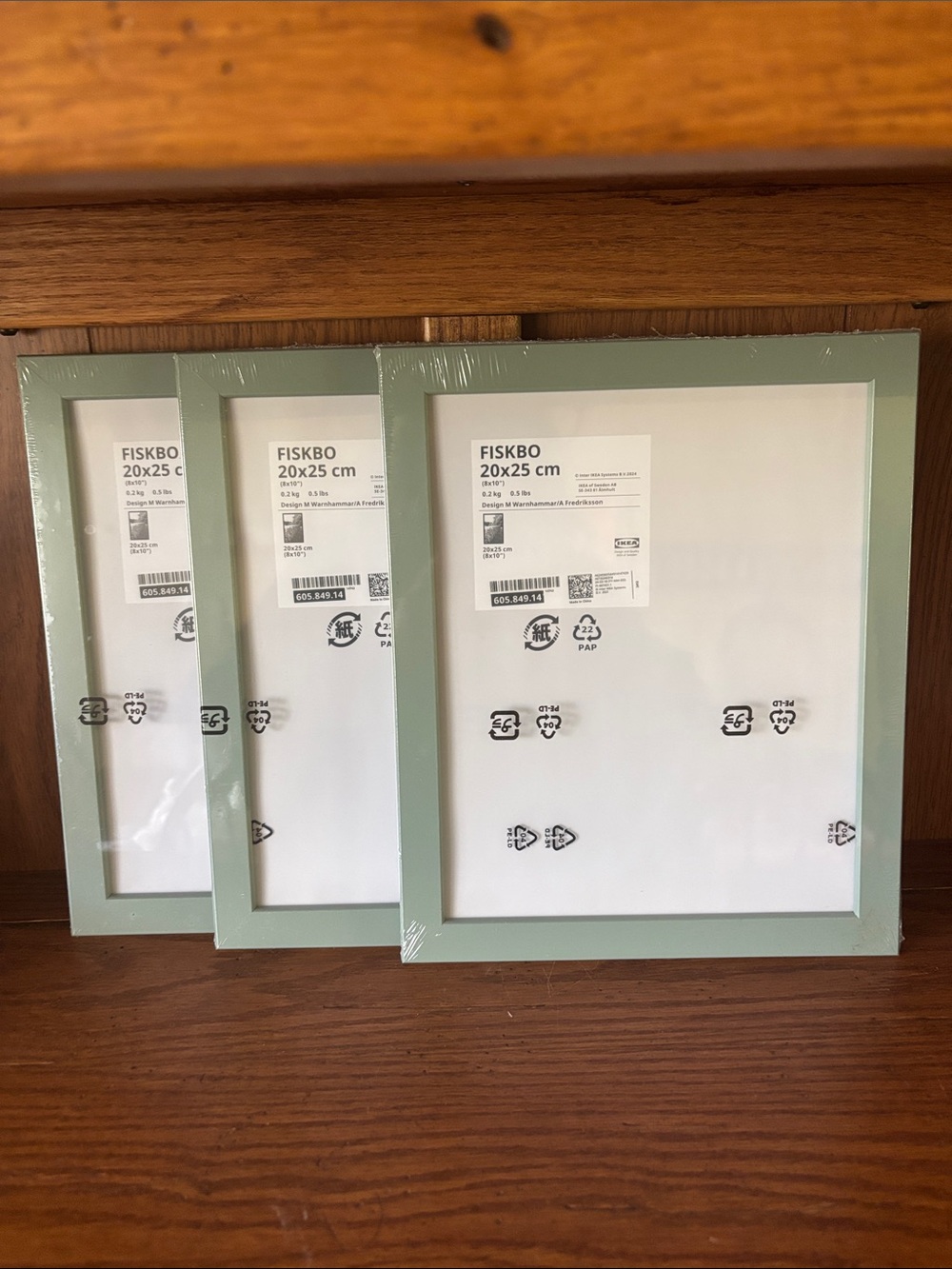IKEA Fiskbo Frames Set of 3